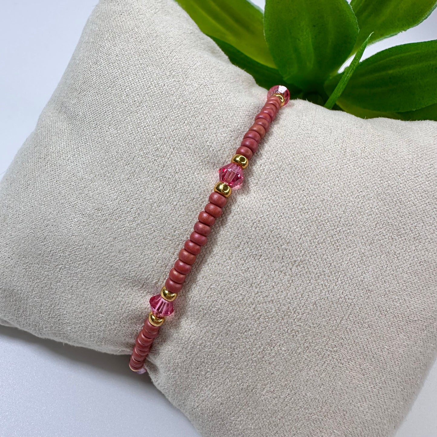 Armband Miyuki Cardinal Red