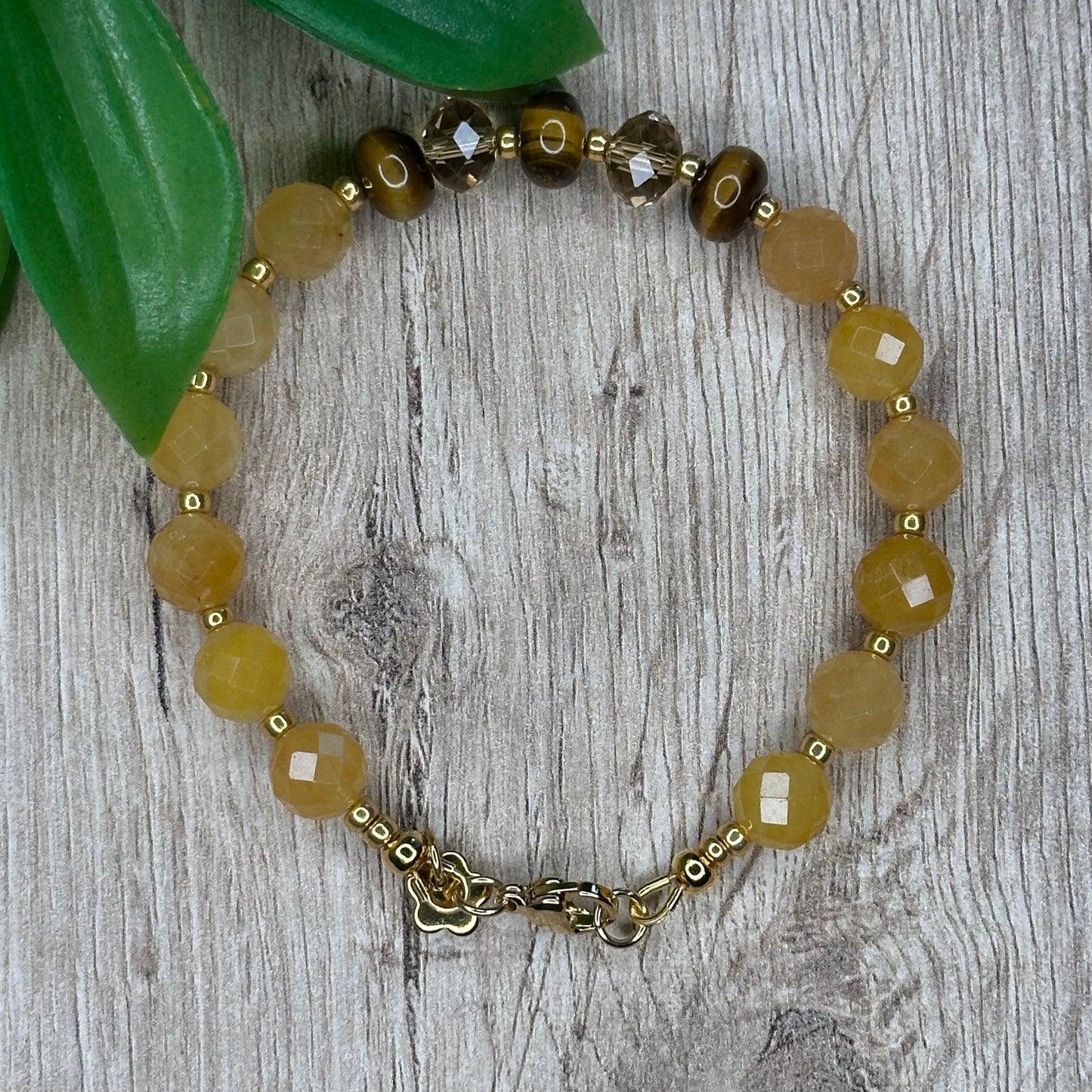 Armband oranje Calciet