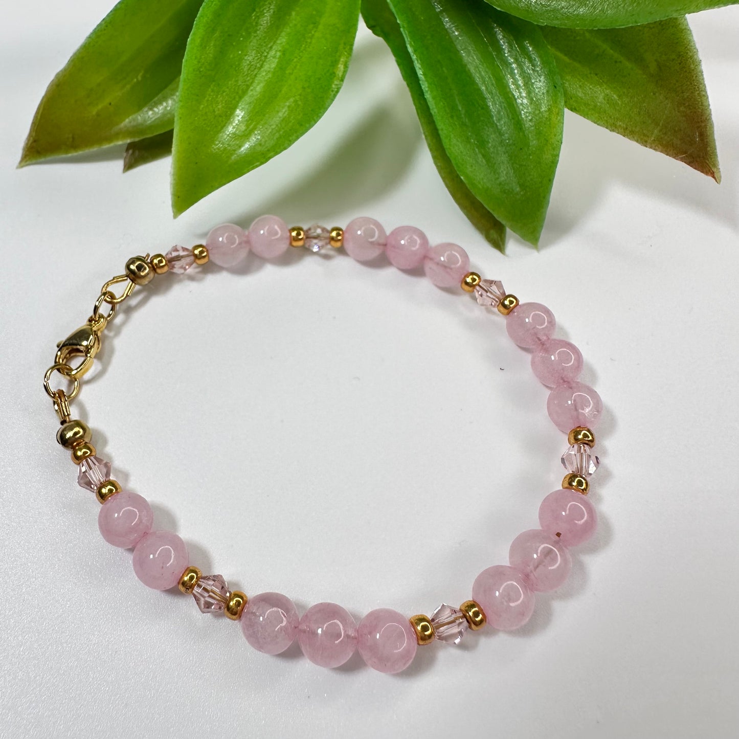 Armband Rose Kwarts
