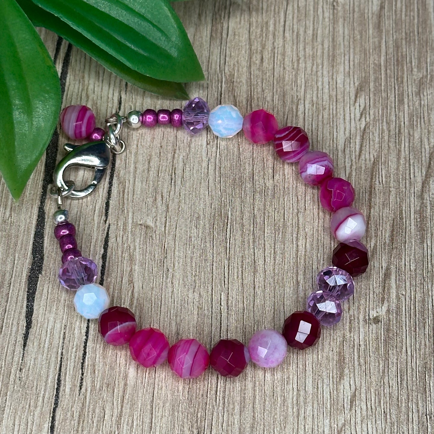 Armband Fire Agaat