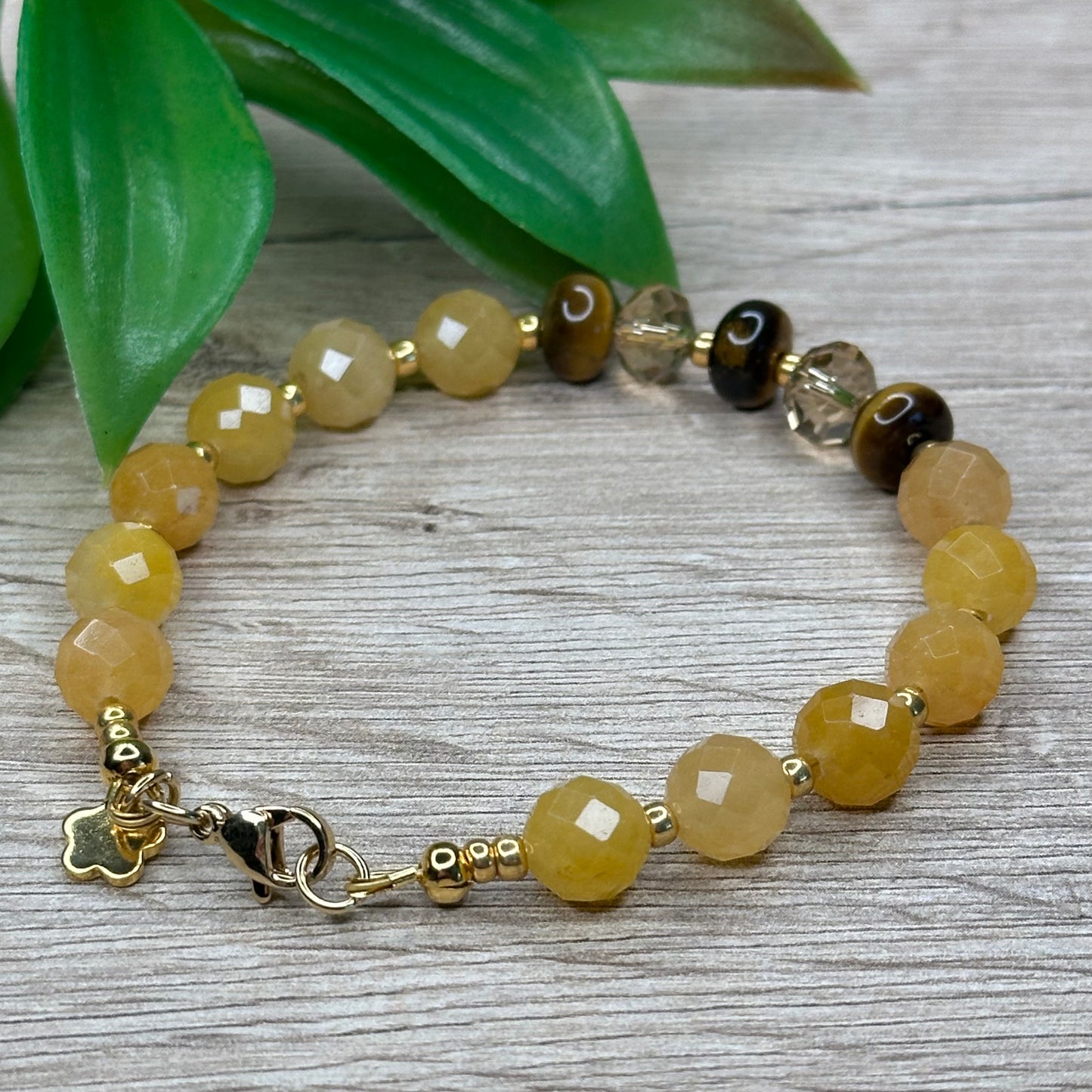 Armband oranje Calciet