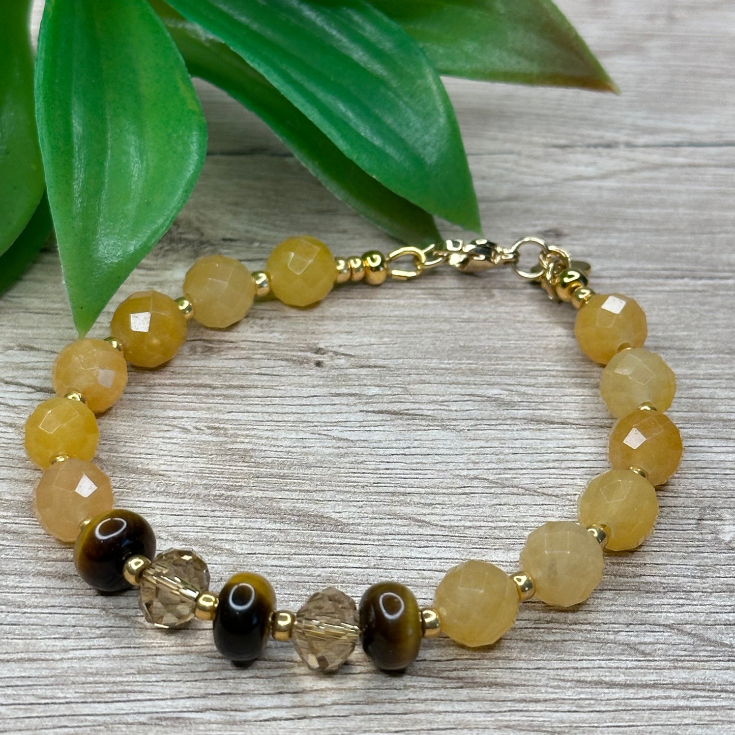 Armband oranje Calciet