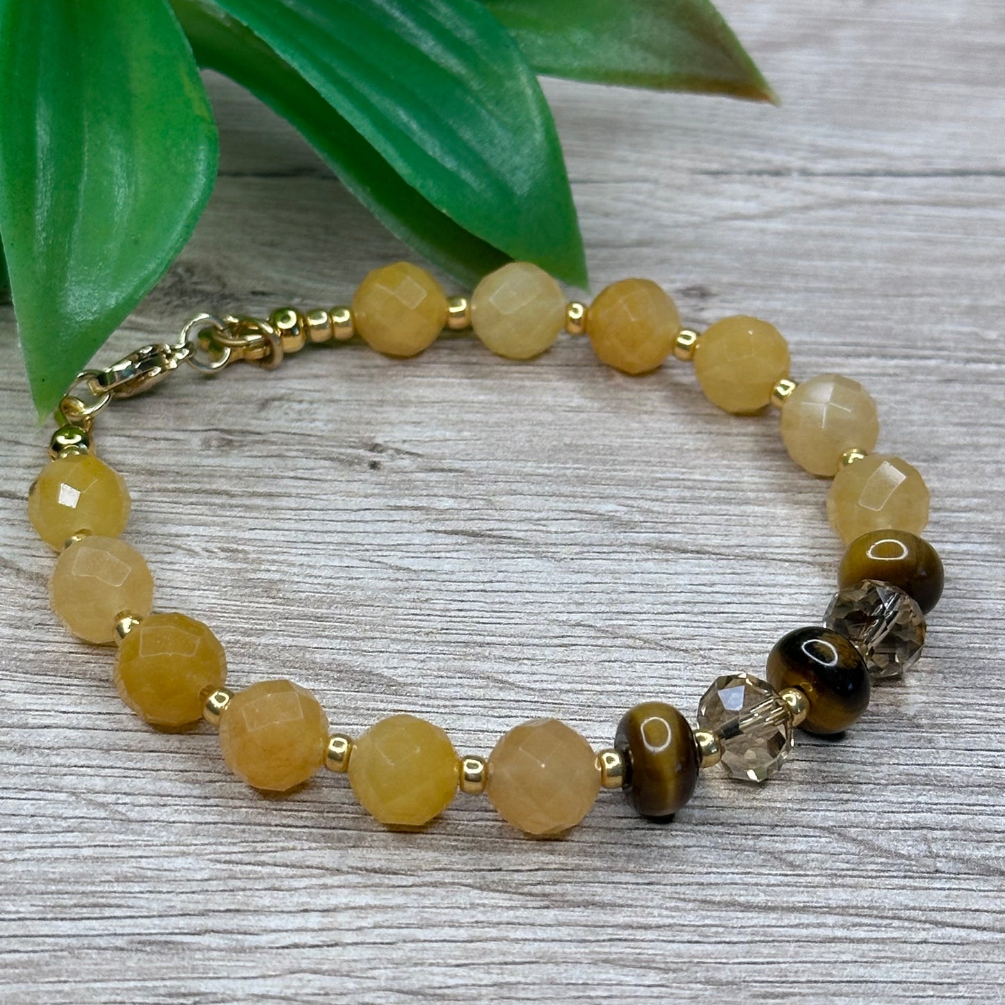 Armband oranje Calciet