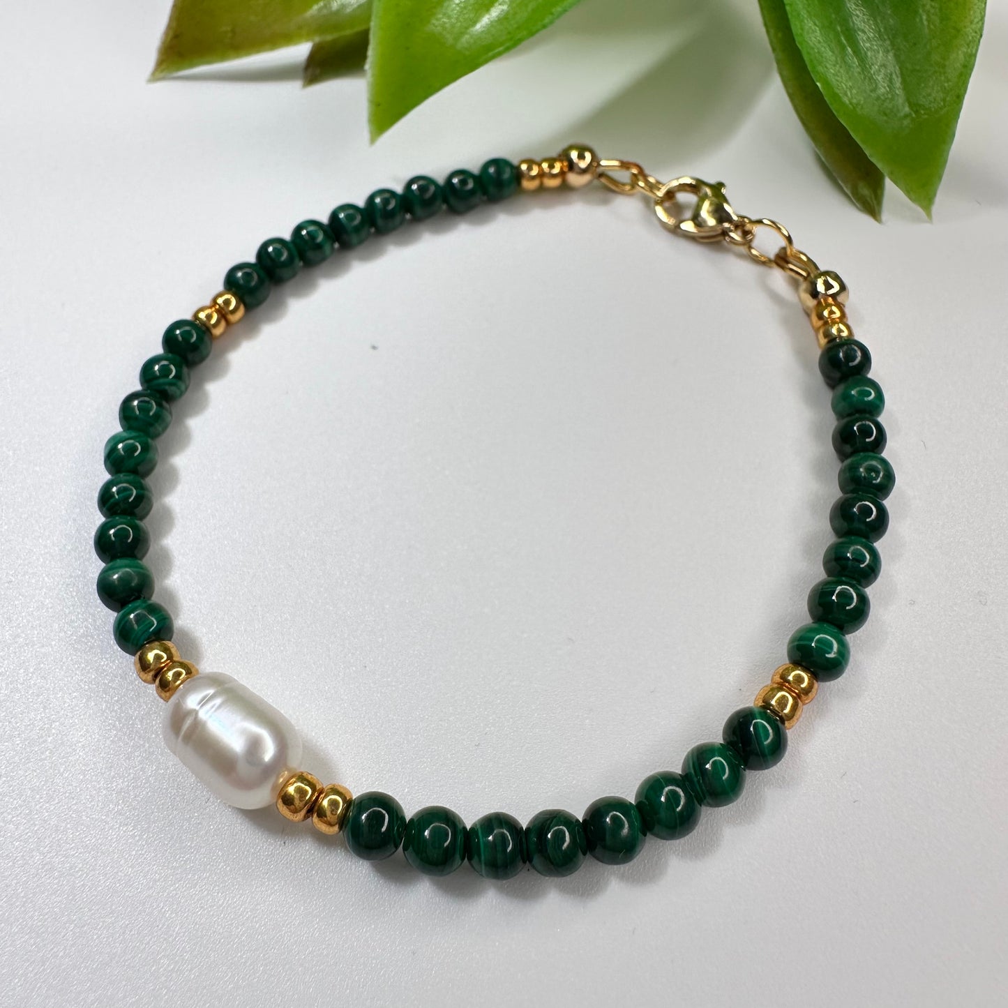 Armband Malachiet