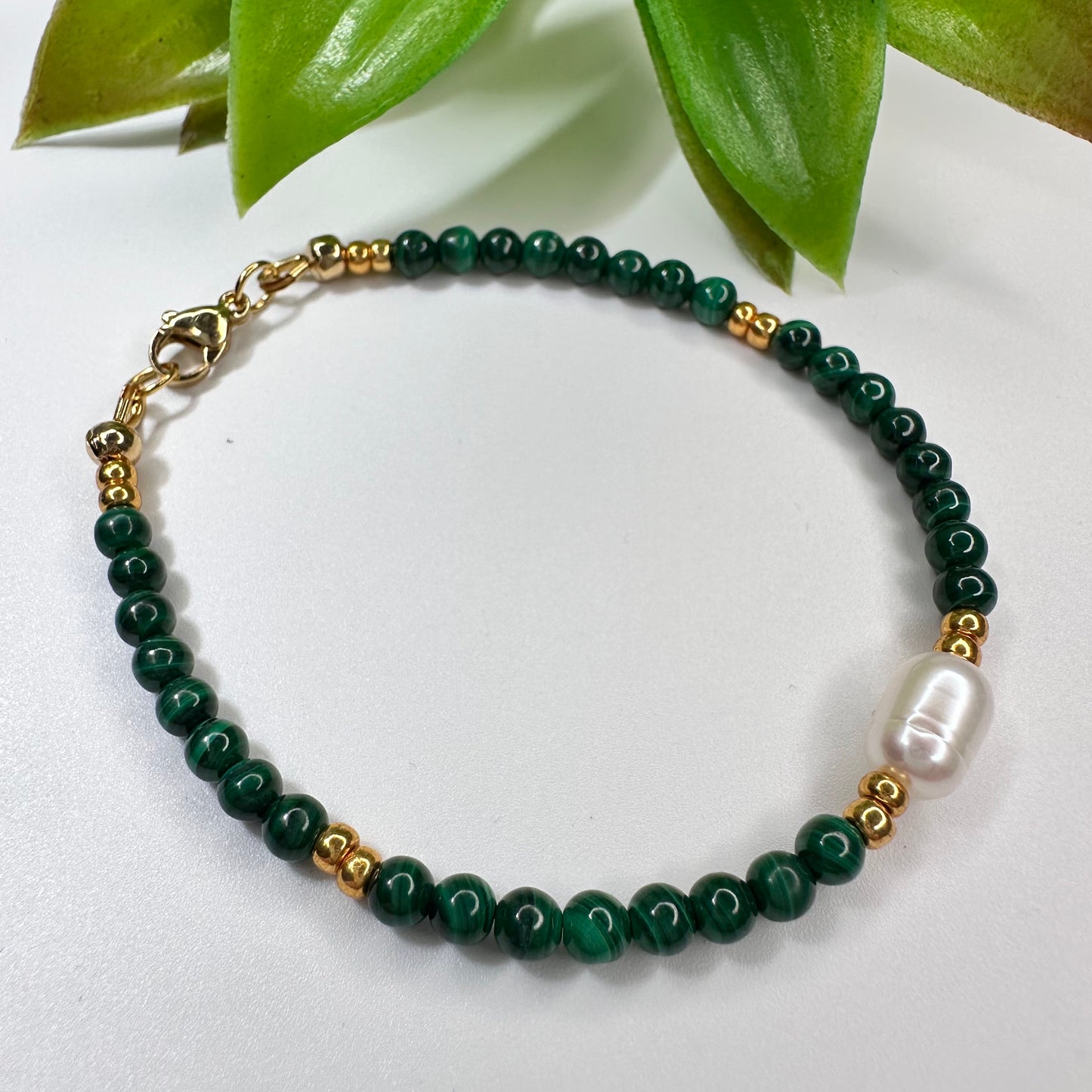 Armband Malachiet